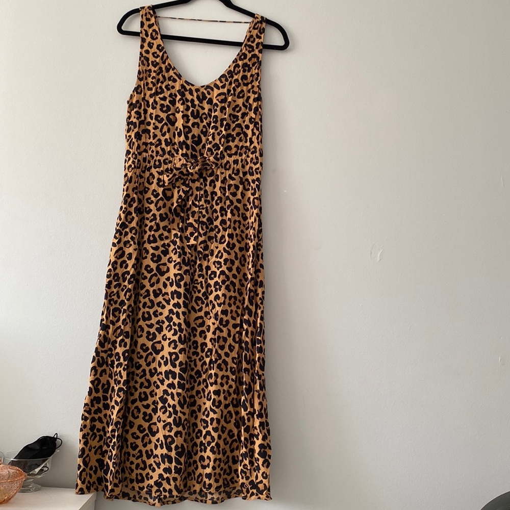 Treasure & Bond leopard print dress size S